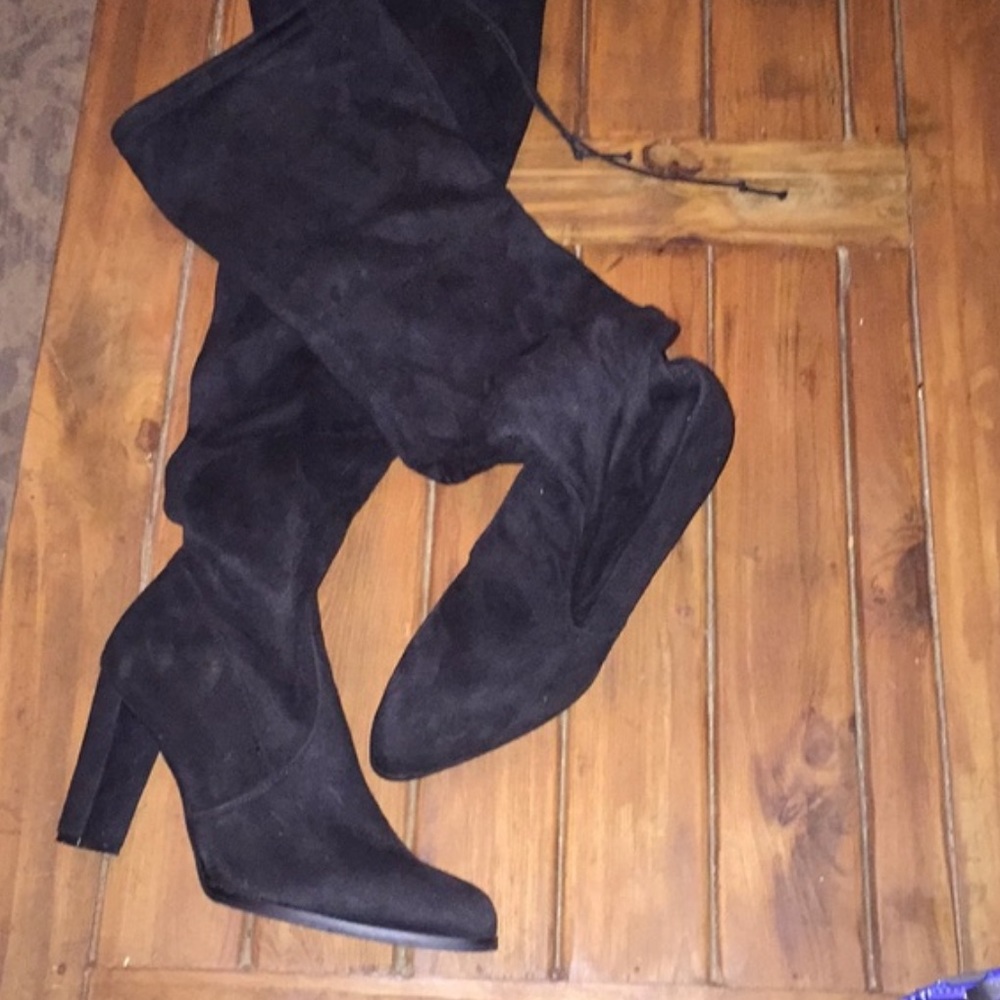 Over the knee heels